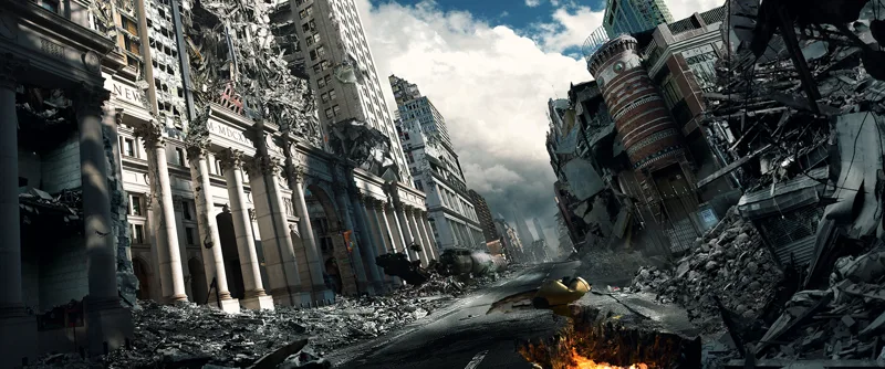Destroyed City